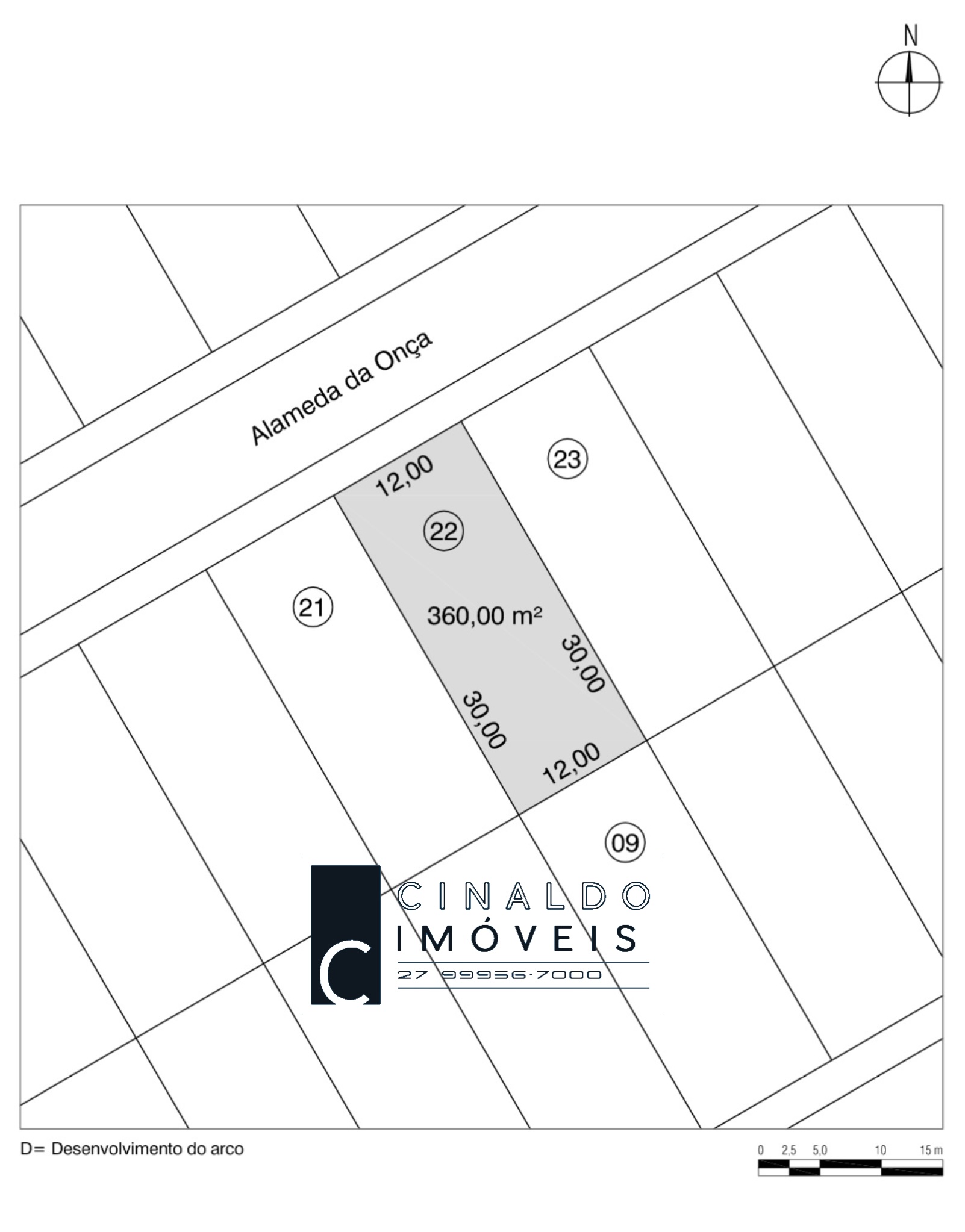 Lote 360m² no Terras Alphaville Linhares ES