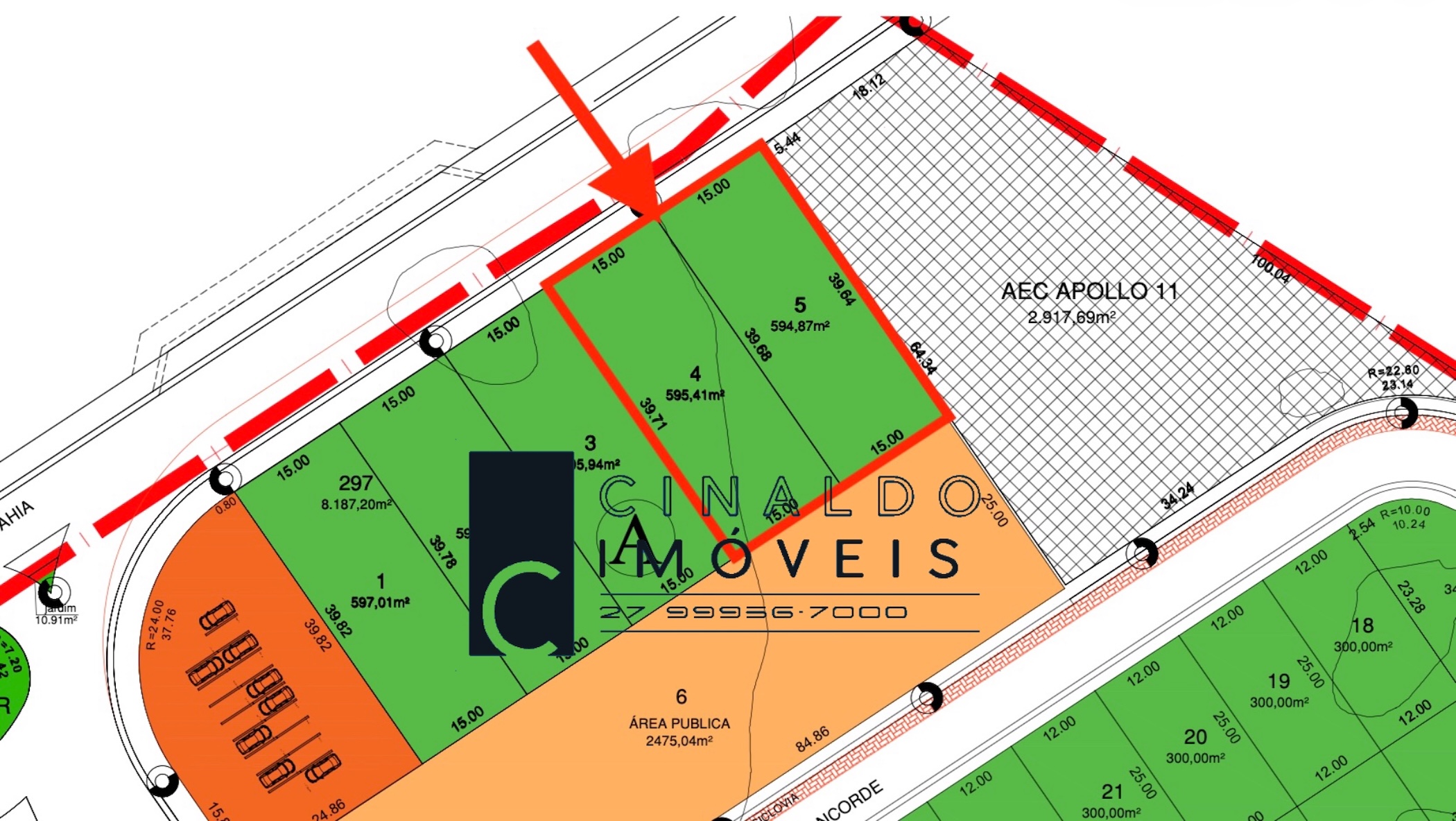 Lotes comerciais em frente ao aeroporto de São Mateus ES no Reserva Jardim